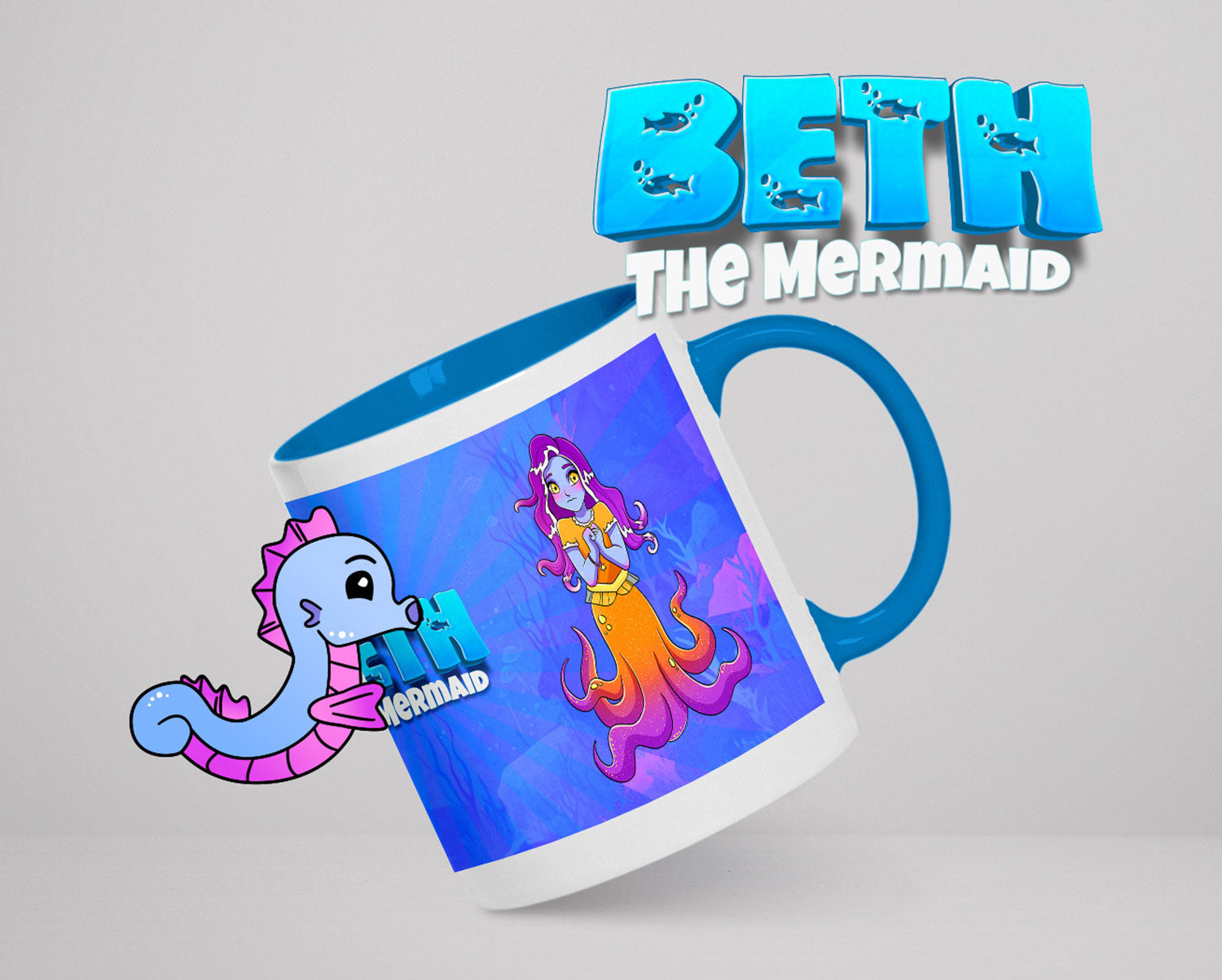 Beth & Tollip's Deep Sea Duo Mug!